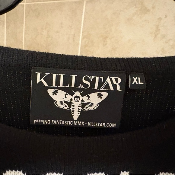 Killstar Black Season Sweater, Sz L/XL - Picture 2 of 3